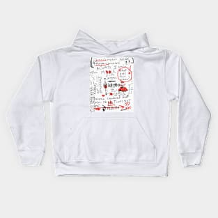 Buddhist Rhetoric Being Balanced Kids Hoodie